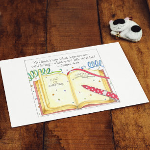 Nieuwe Hoofdstuk Inspirerend Post Card Briefkaart