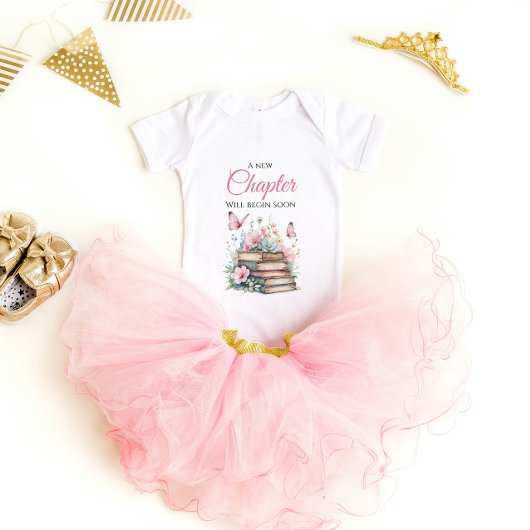 Nieuwe hoofdstuk Roze Rozen Verhaalboek Boek Baby Romper