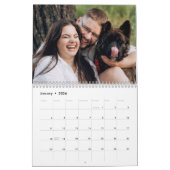 Nieuwe hoofdstukken Custom 2025 Modern paar Foto Kalender (Jan 2026)