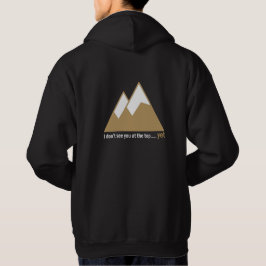 Nieuwe hoogten bereiken: de klim naar succes hoodie