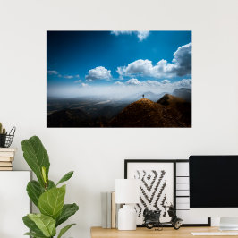 Nieuwe hoogten verkennen poster