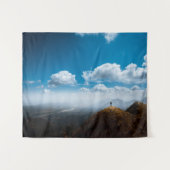 Nieuwe hoogten verkennen wandkleed (Voorkant (horizontaal))