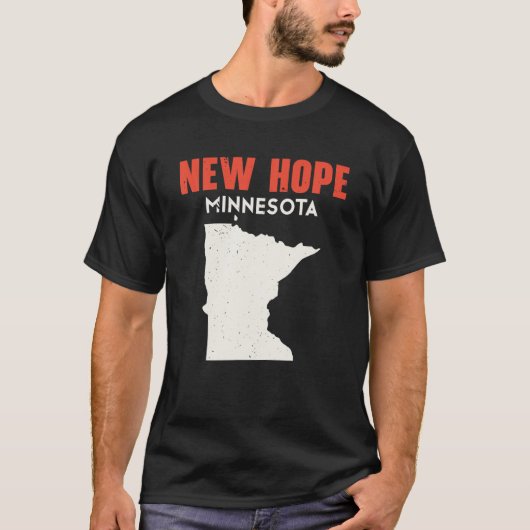 Nieuwe hoop Minnesota USA Staat Amerika Reizen Min T-shirt (Voorkant)