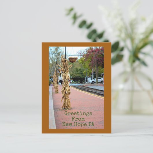Nieuwe Hope PA Briefkaart (Staand voorkant)