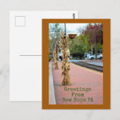 Nieuwe Hope PA Briefkaart (Voorkant / Achterkant)