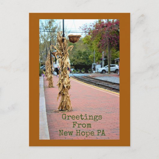 Nieuwe Hope PA Briefkaart (Voorkant)