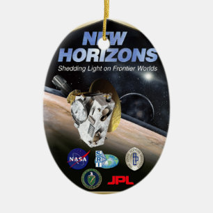 Nieuwe Horizons missie naar Pluto! Keramisch Ornament