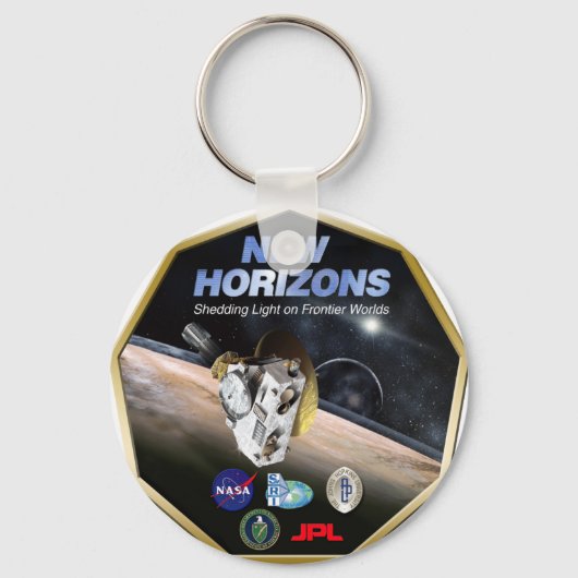 Nieuwe Horizons missie naar Pluto! Sleutelhanger (Voorkant)