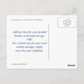 Nieuwe Horizontale Dag Briefkaart (Achterkant)