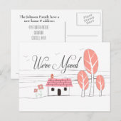 Nieuwe Huis Melding Verhuispost Kaart (Voorkant / Achterkant)