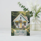 Nieuwe Huis Verhuizing Aangepaste Foto Briefkaart (Staand voorkant)