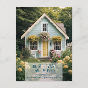 Nieuwe Huis Verhuizing Aangepaste Foto Briefkaart