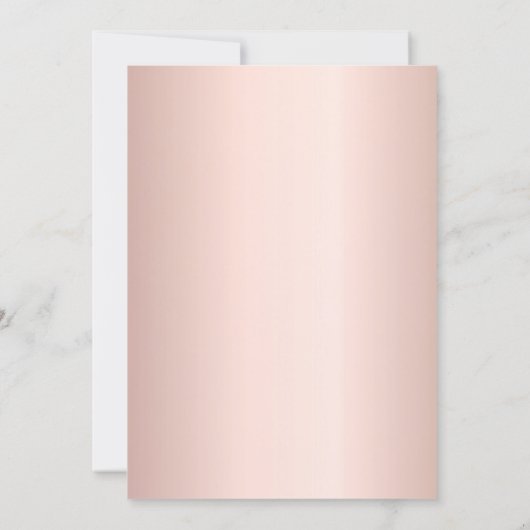 Nieuwe huisadres roos goudfloreucalyptus aankondiging (Achterkant)