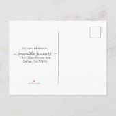 Nieuwe Huisdeur Kerst Verhuis Aankondiging (Achterkant)