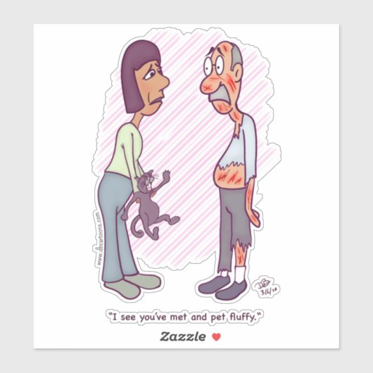 Nieuwe Huisdier Custom Sticker (Vel)