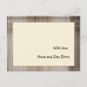 Nieuwe huisdieren ontmoeten aankondigingskaart (Achterkant)