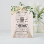 Nieuwe huisdierhond Foto Bloemen Gouden Roos Glans Kaart (Staand voorkant)