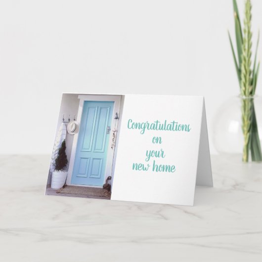 ***NIEUWE HUISEIGENAAR*** GEFELICITEERD KAART (Voorkant)