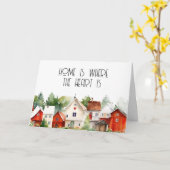 Nieuwe huiseigenaar Housewarming Real Estate Kaart (Gele Bloem)