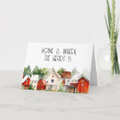 Nieuwe huiseigenaar Housewarming Real Estate Kaart (Voorkant)