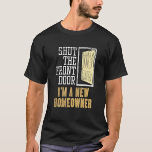 Nieuwe huiseigenaar voor huisverwarming sluit de v t-shirt