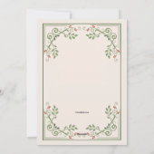 Nieuwe Huissleutel Kerstvakantie Feestdagenkaart (Achterkant)