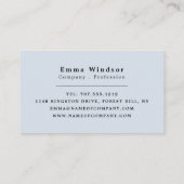 Nieuwe huizen, makelaar, makelaar Visitekaartje (Achterkant)