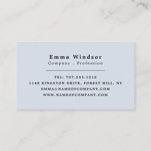 Nieuwe huizen, makelaar, makelaar Visitekaartje (Achterkant)