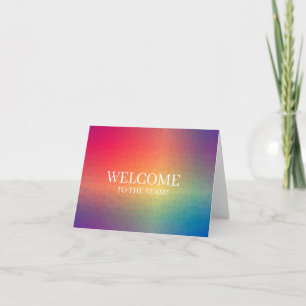 Nieuwe huurserie - Rainbow - Welkom Kaart