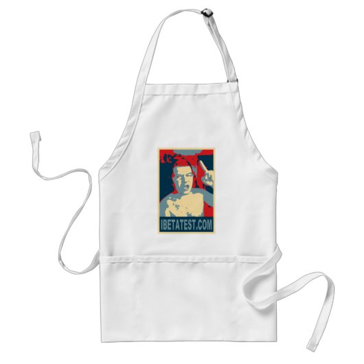 NIEUWE iBetaTest.com Apron Standaard Schort (Voorkant)