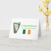 Nieuwe Ierse Burger  Kaart (Gele Bloem)