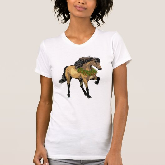Nieuwe IJslandse Paard T-shirt (Voorkant)