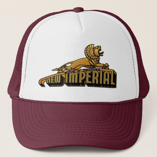 Nieuwe Imperial  motoren Trucker Pet (Voorkant)
