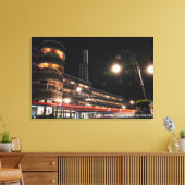 Nieuwe Indische Art Deco-architectuur Landschapsfo Canvas Afdruk (Insitu (Woonkamer))