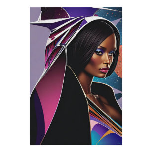 Nieuwe interdimensionale prinses - Ken Gage Art Perfect Poster