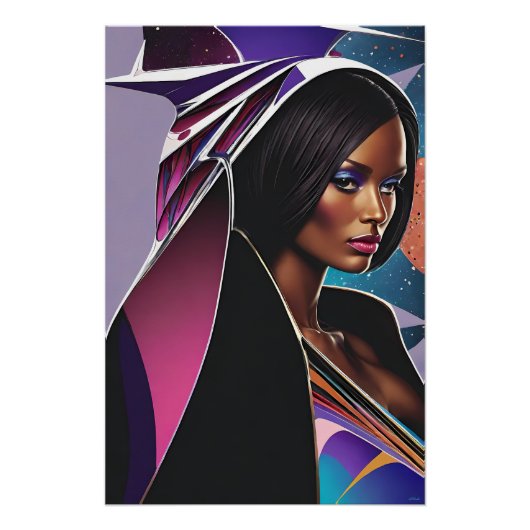 Nieuwe interdimensionale prinses - Ken Gage Art Perfect Poster (Voorkant)