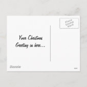 Nieuwe jaargroet met twee katten het zitten feestdagenkaart (Achterkant)