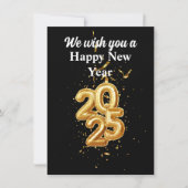 Nieuwe jaarkaart feestdagenkaart (Voorkant)