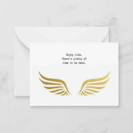 Nieuwe jaarkaart notitiekaartje (Achterkant)