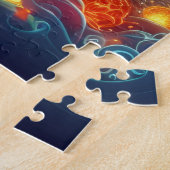 Nieuwe Jaars Paard Legpuzzel (Zijkant)