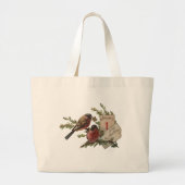  nieuwe jaarvogels grote tote bag (Voorkant)