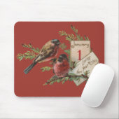  nieuwe jaarvogels muismat (Met muis)