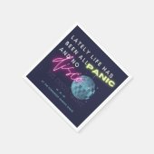 Nieuwe jaren 70-jarige partij servet (Hoek)