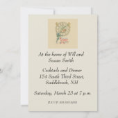  nieuwe jaren Baby klok Kaart (Achterkant)