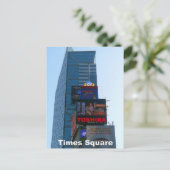 Nieuwe jaren bal op Times Square, NY Feestdagenkaart (Staand voorkant)