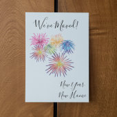 Nieuwe Jaren Bewegende Aankondiging Wij hebben Vuu