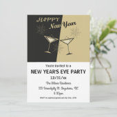 Nieuwe jaren  Cheers van de Oude Partij Kaart (Staand voorkant)