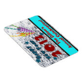 NIEUWE JAREN DENKEN PARTIJ VOOR DE SJABLOON VAN MA MAGNEET (Rechterzijde)