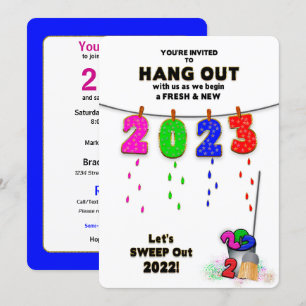 Nieuwe Jaren Eeuw Unieke Nieuwe Kleurrijke Partij Kaart