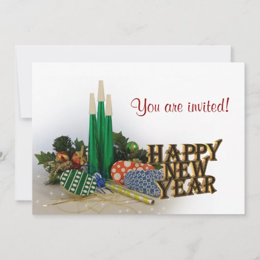 Nieuwe jaren Eeuwige uitnodiging (Voorkant)